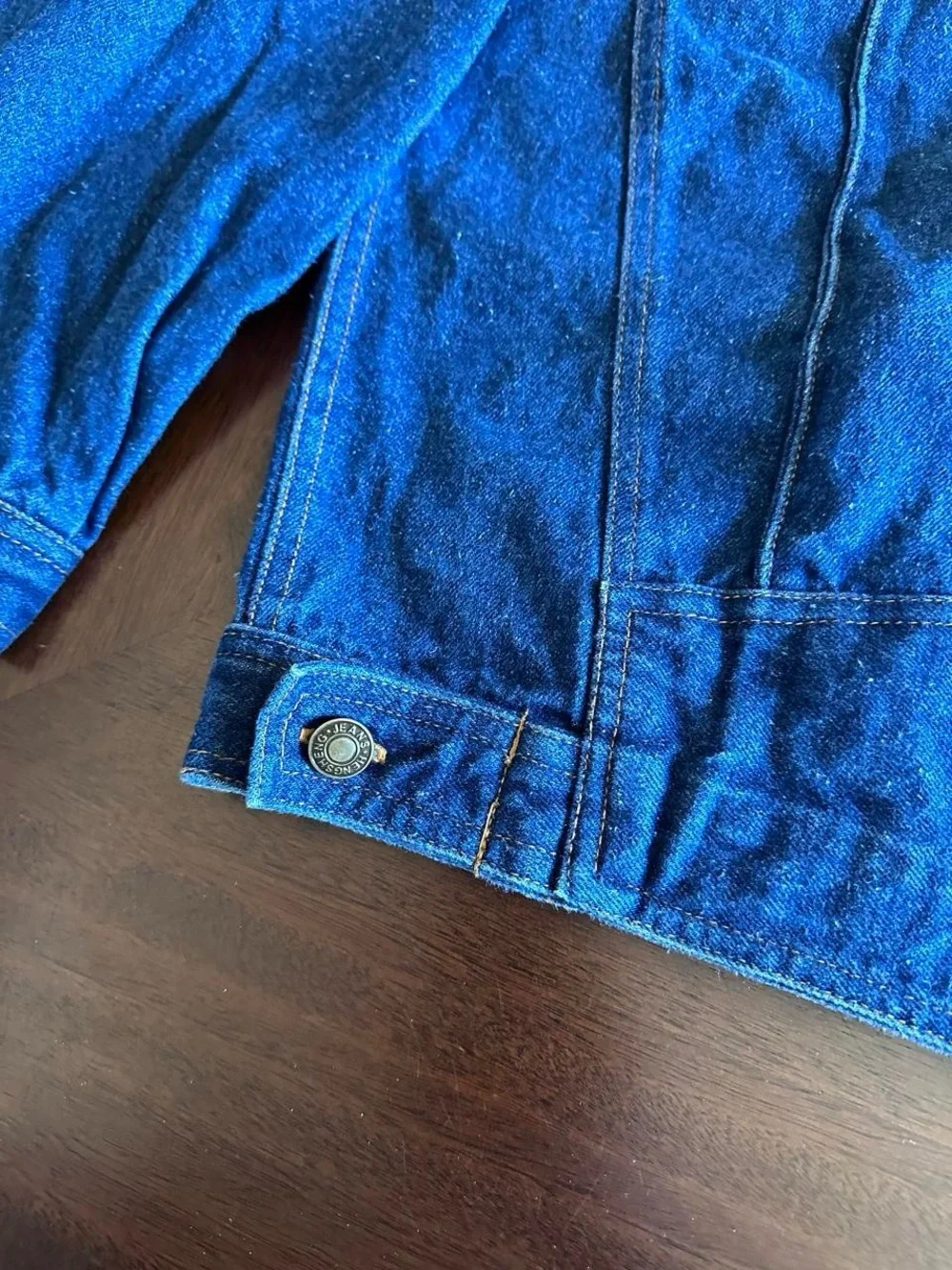 Vintage Coach in Four Seasons Indigo Denim Trucker Jacket Western Men’s M
